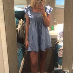 boem boutique striped dress.